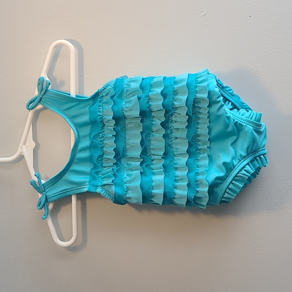 Baby Girl Swimsuit Set of 3 One Piece Ruffle Cat & Jack Children Place Circo - Picture 12 of 14